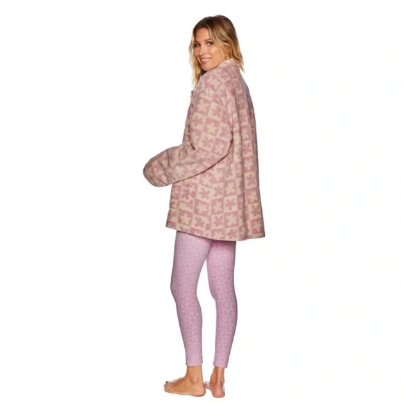 Beach Riot Skye Jacket, mod flower check - Picture 8 of 10